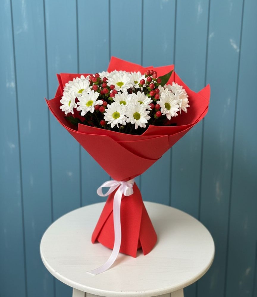 Букет цветов из: Хризантемы в Колодкино