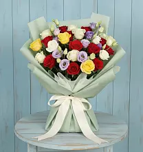 Букет цветов из:  Розы #REPLACE_PRED# Колодкино