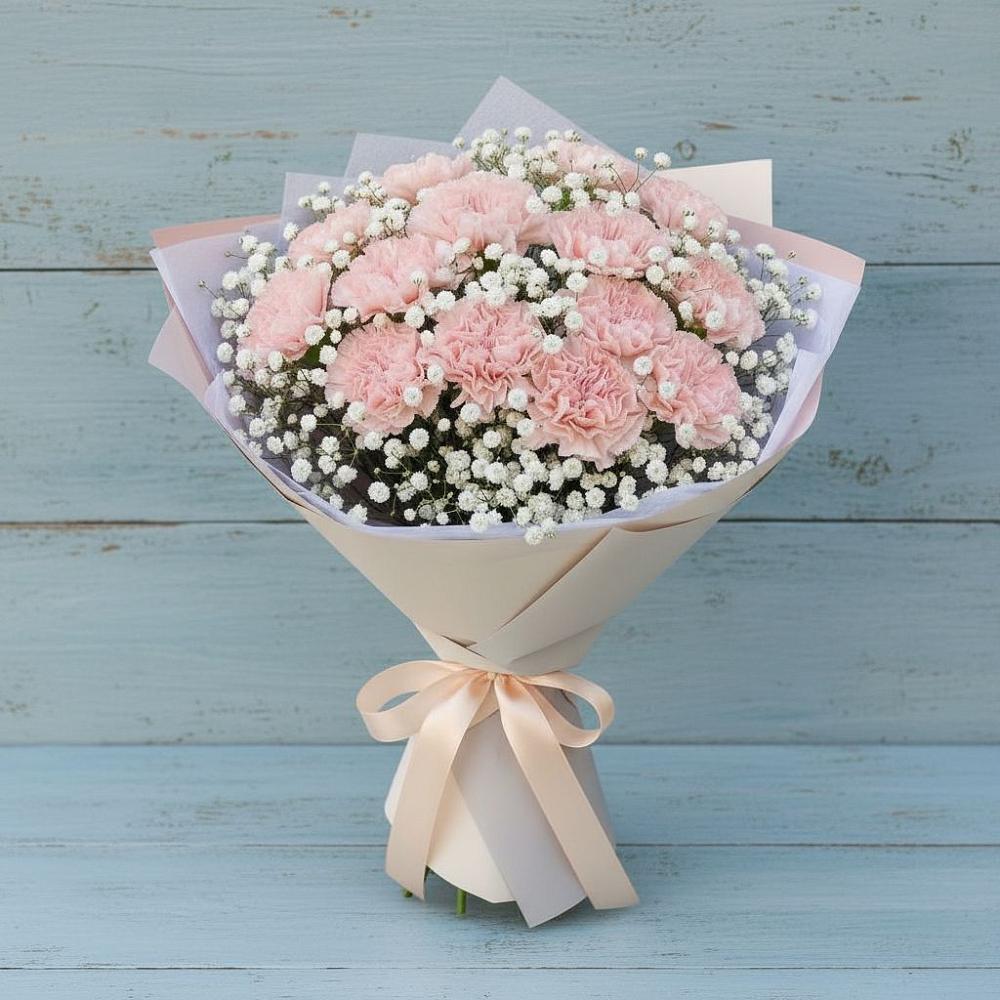 Букет цветов из: Гвоздики в Колодкино