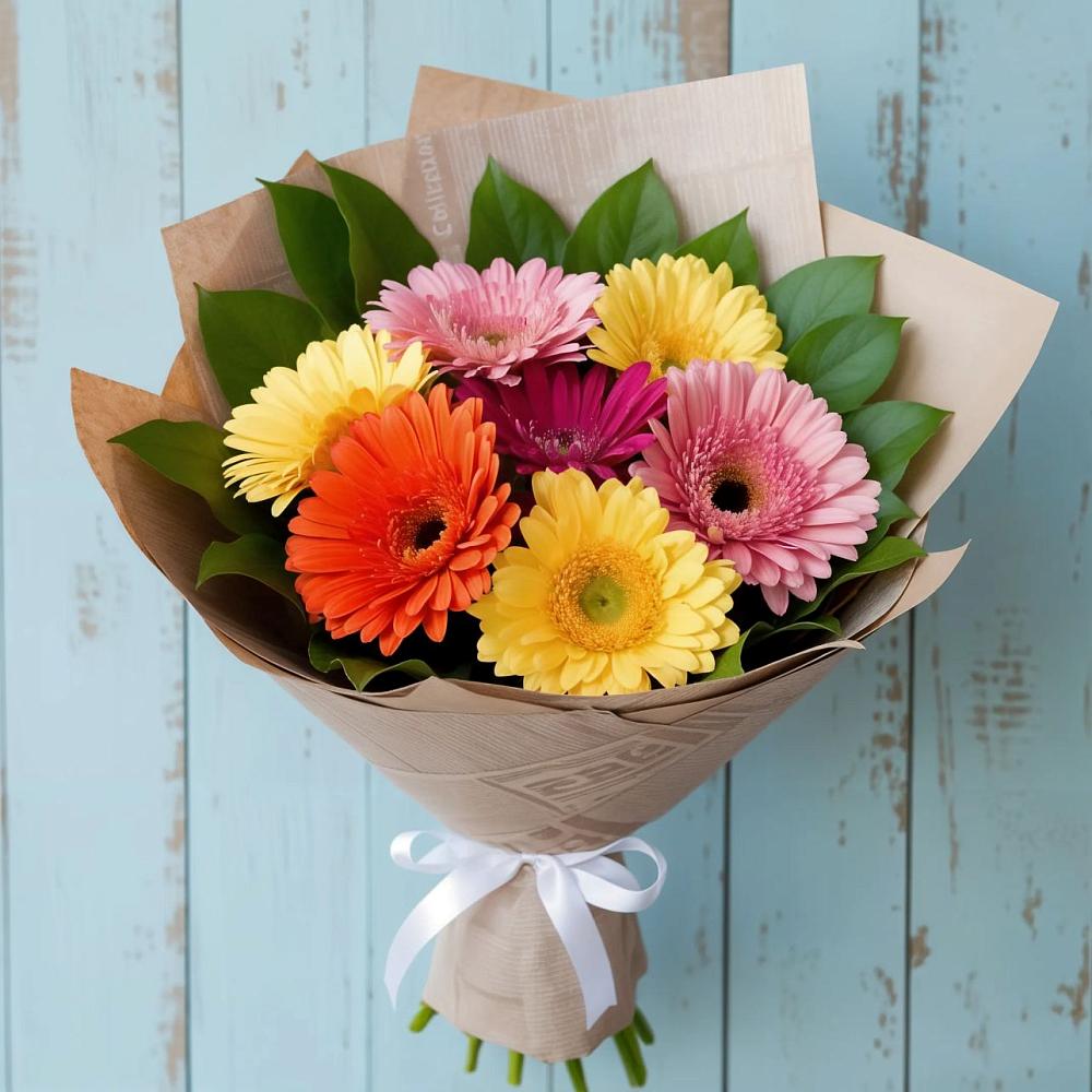 Букет цветов из: Герберы в Колодкино