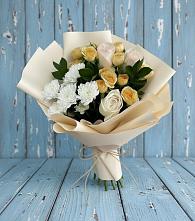 Букет цветов из:  Розы и Хризантемы в Колодкино