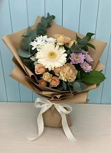 Букет цветов из:  Герберы и Хризантемы в Колодкино