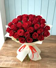 Букет 29 Красных роз в Колодкино