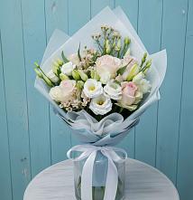 Букет цветов из:  Розы и Лизиантусы в Колодкино