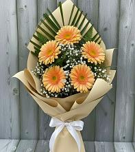 Букет цветов из:  Герберы #REPLACE_PRED# Колодкино