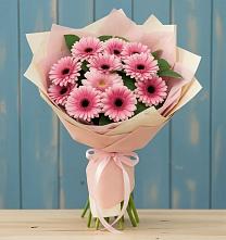 Букет цветов из:  Герберы #REPLACE_PRED# Колодкино