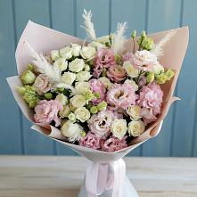 Букет цветов из:  Альстромерии и Розы в Колодкино